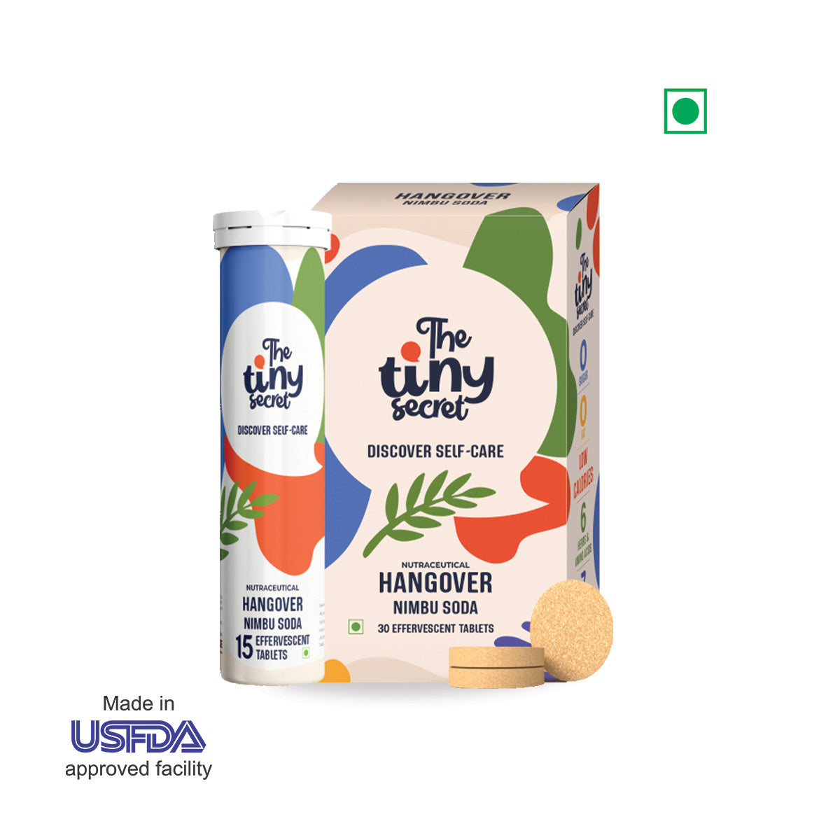 Hangover Relief Effervescent Tablet | 30 Effervescent Tablets | Pack of 1