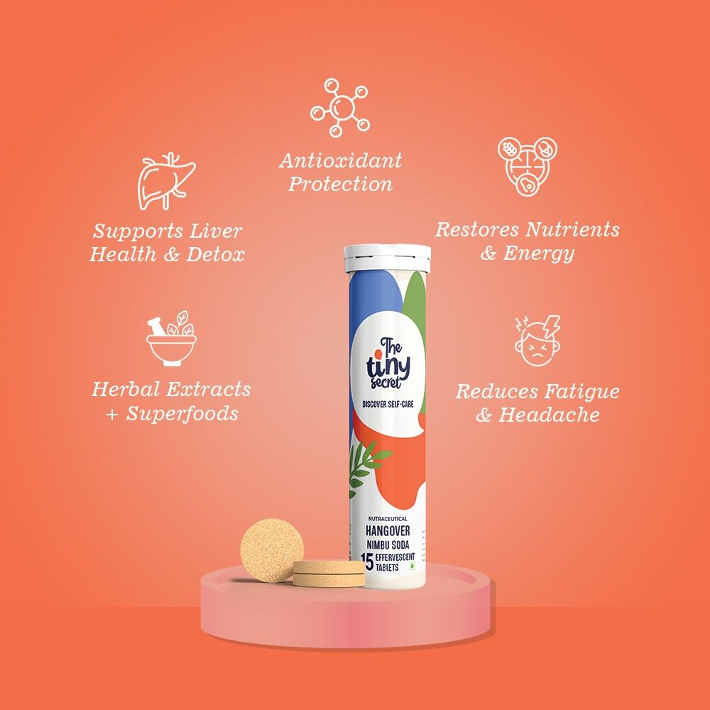 hangover effervescent tablet