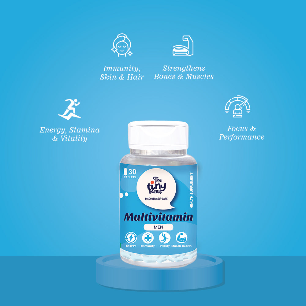 Multivitamin Tablets for Men | 30 Tablets | Pack of 1