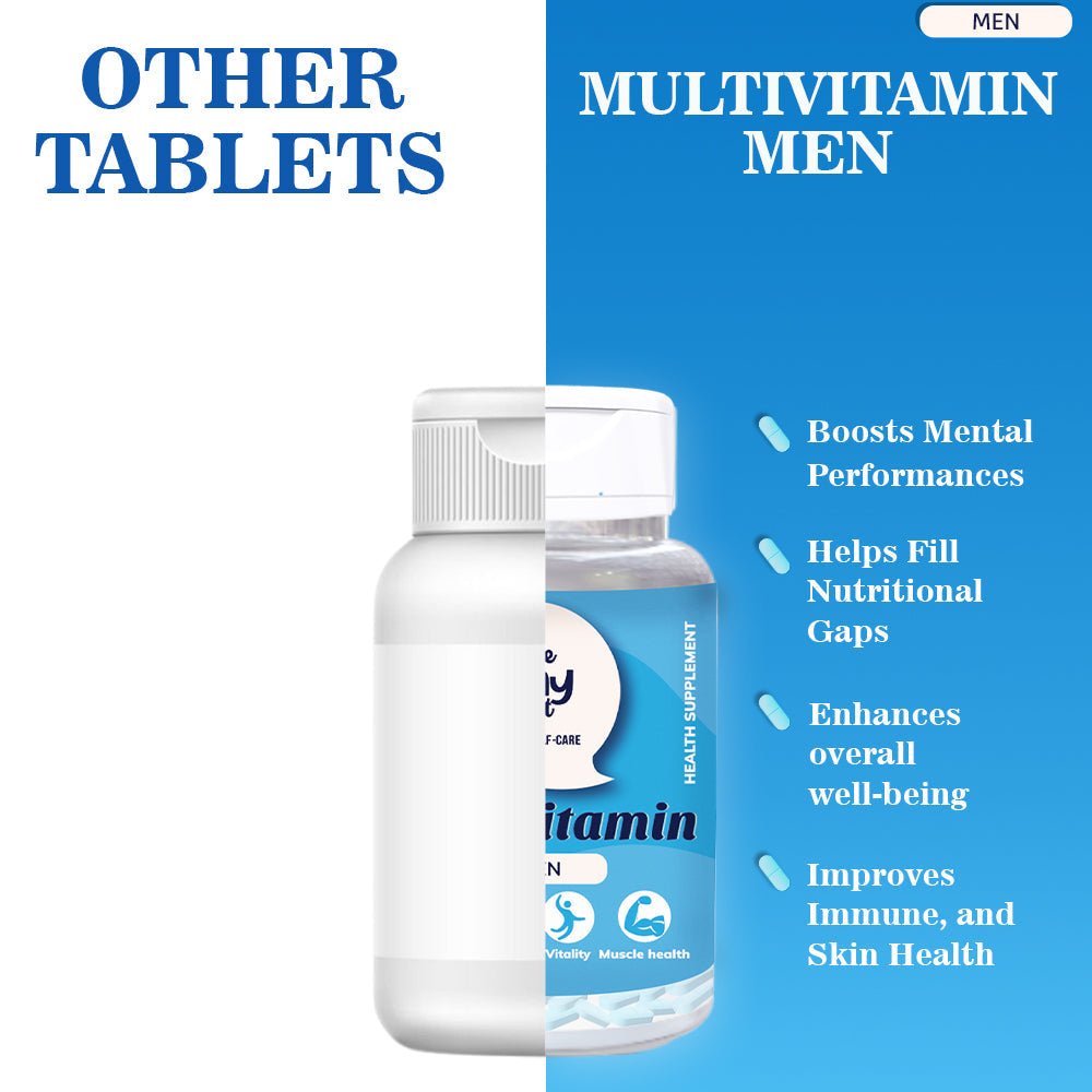 Multivitamin Tablets for Men | 30 Tablets | Pack of 1 - The Tiny Secret