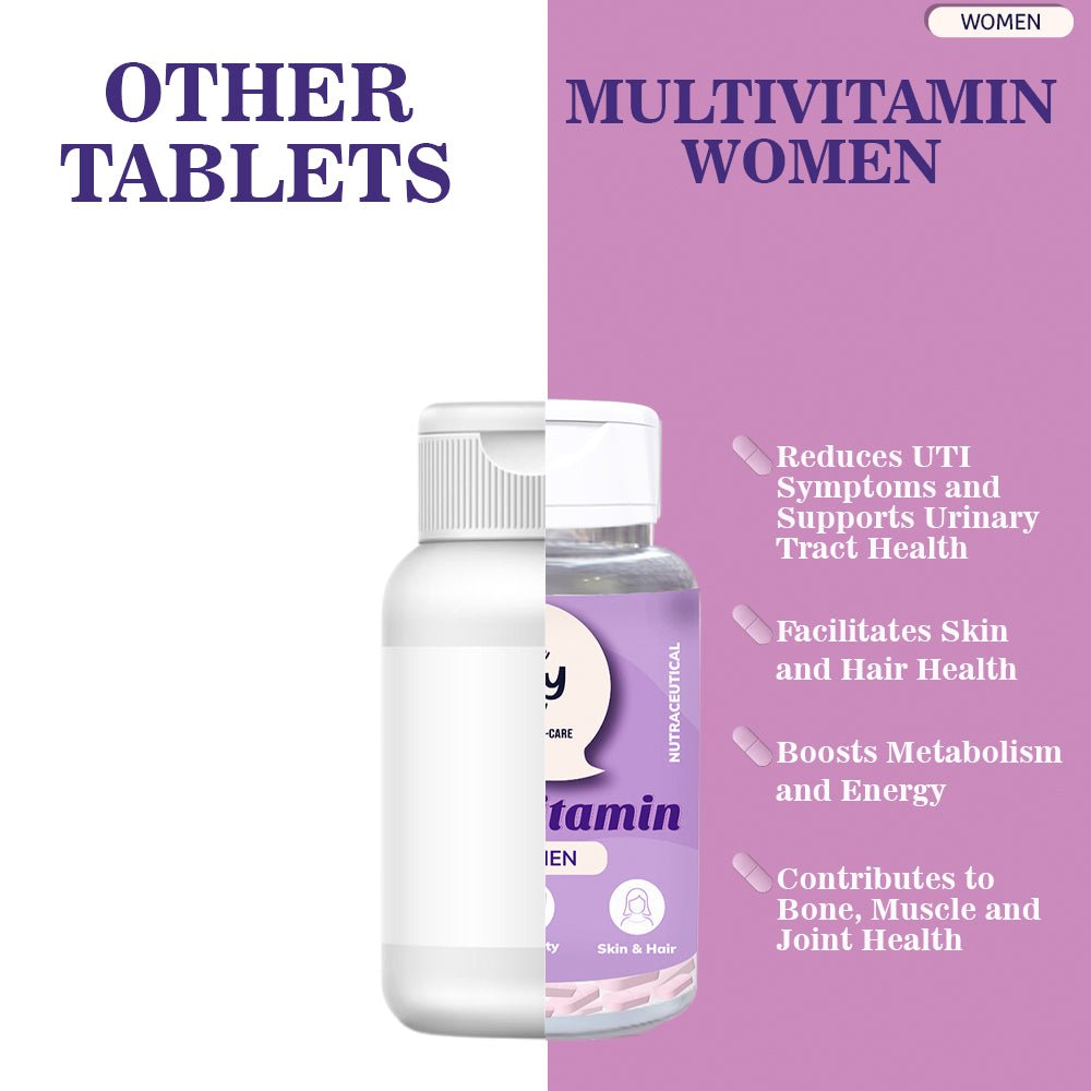 Multivitamin Tablets for Women | 30 Tablets | Pack of 1 - The Tiny Secret