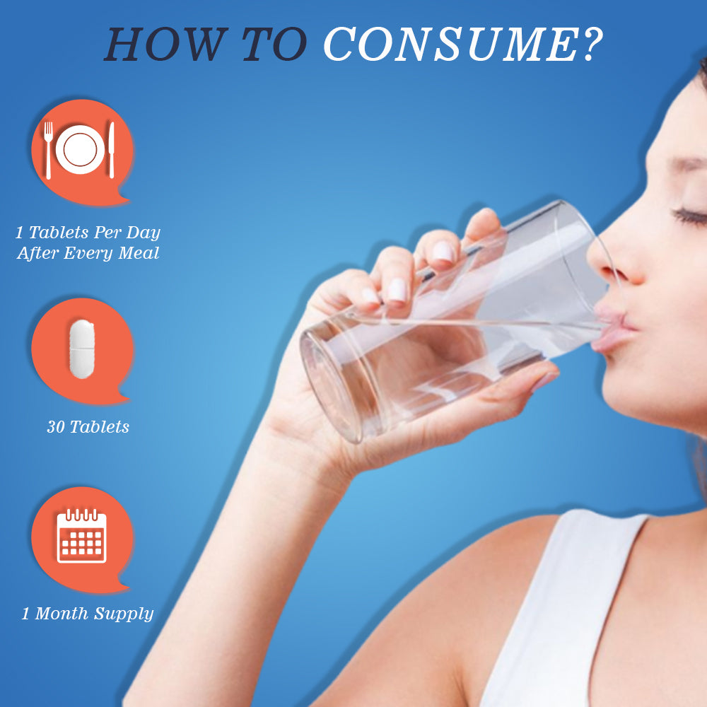 Milk Calcium Tablets | For Bone and Joints Health | 30 Tablets | Pack of 1 | The Tiny Secret