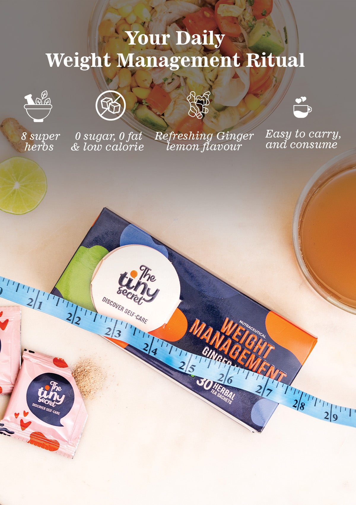 TTS Weight Management Tea | 100% Natural Detox & Metabolism Support