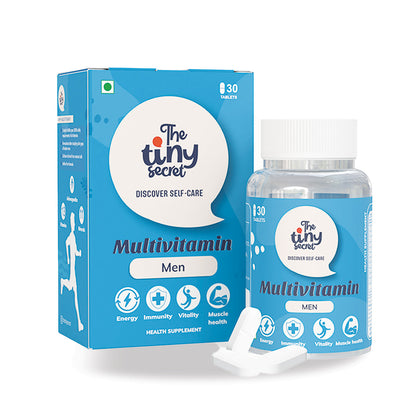 Multivitamin Tablets for Men | 30 Tablets | The Tiny Secret