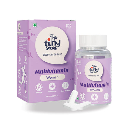 Multivitamin Tablets for Women | 30 Tablets | The Tiny Secret