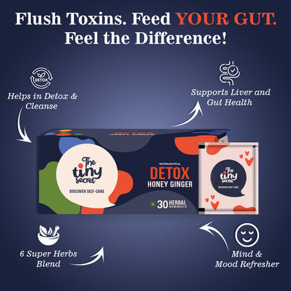 Detox Herbal Brew | Help Flush out Toxins Naturally | 30 Sachets | Pack of 1