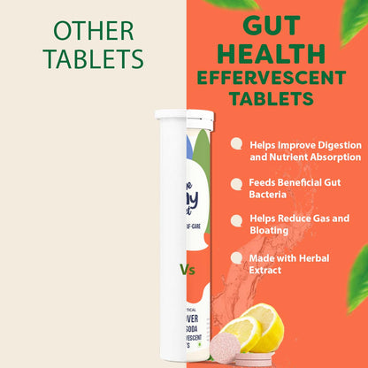 Gut Health Probiotic Effervescent Tablets | 30 Effevescent Tablets | Pack of 1