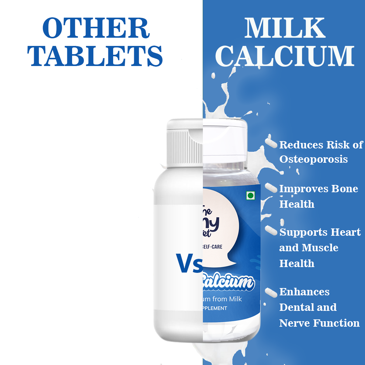 Natural Milk Calcium | Milk Calcium | The Tiny Secret