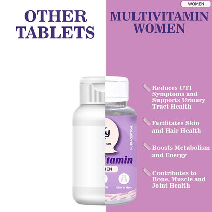 Multivitamin Tablets for Women | 30 Tablets | The Tiny Secret