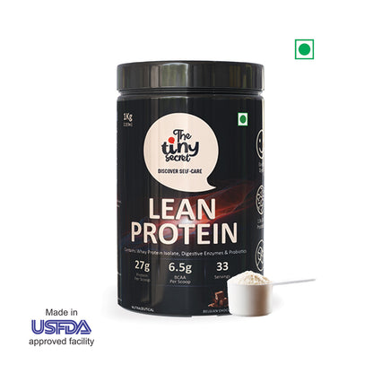 Buy Lean Protein Powder Online |  Pack Of 33 servings  | 27 Gm Protein Per Scoop