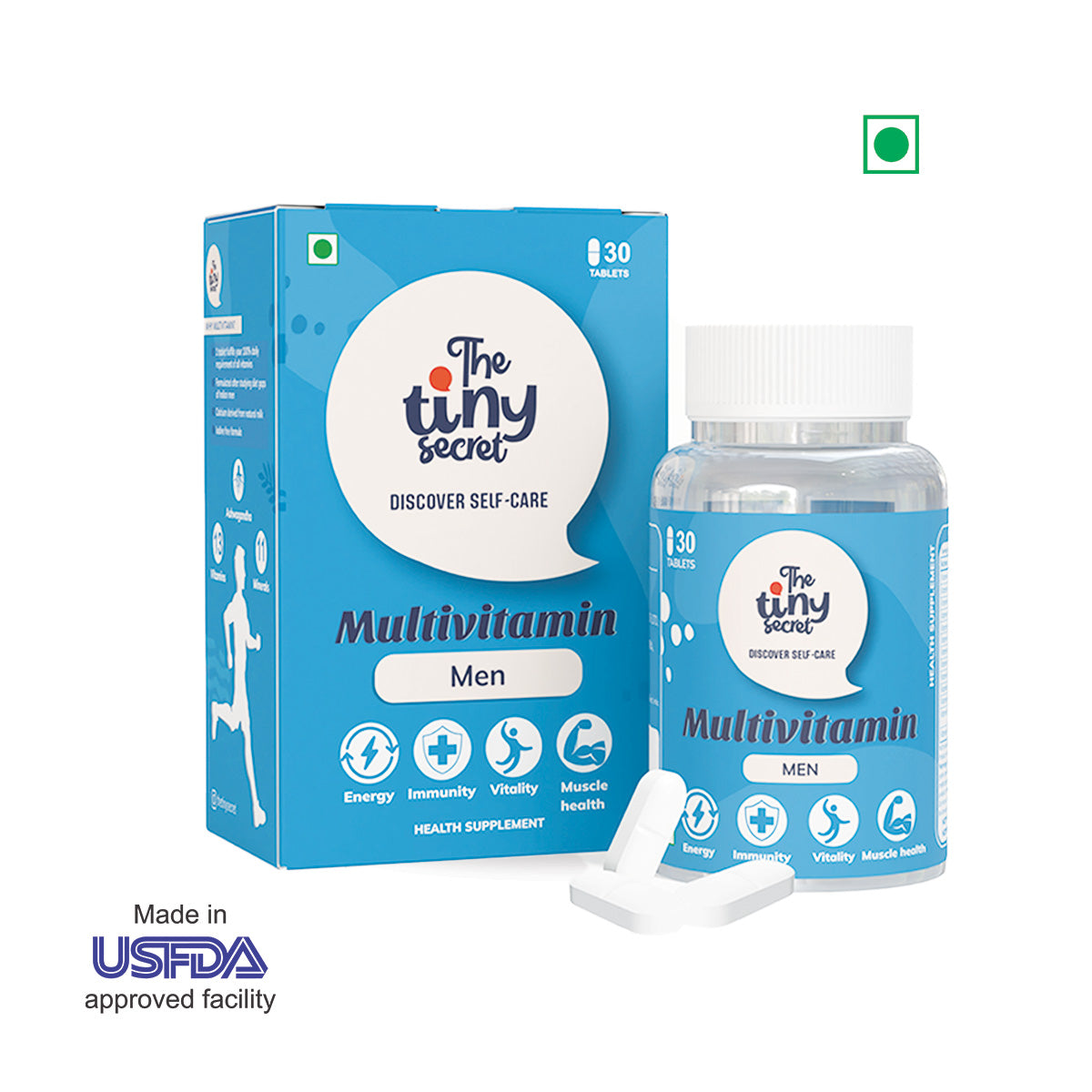 Multivitamin Tablets for Men| Formulated With 13 Vitamins| 30 Tablets