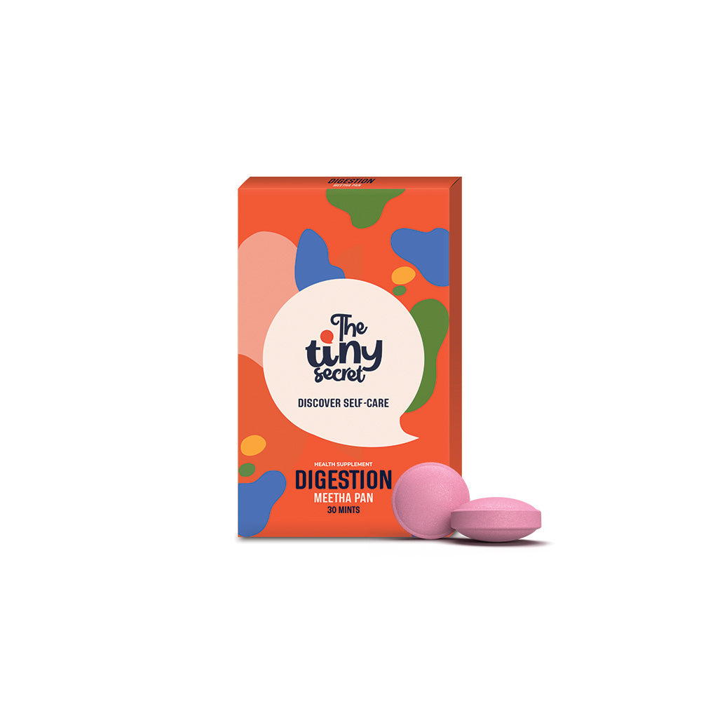 TTS Digestive Mints | Meetha Paan Flavored | 10 Billion Probiotics for Gut Health