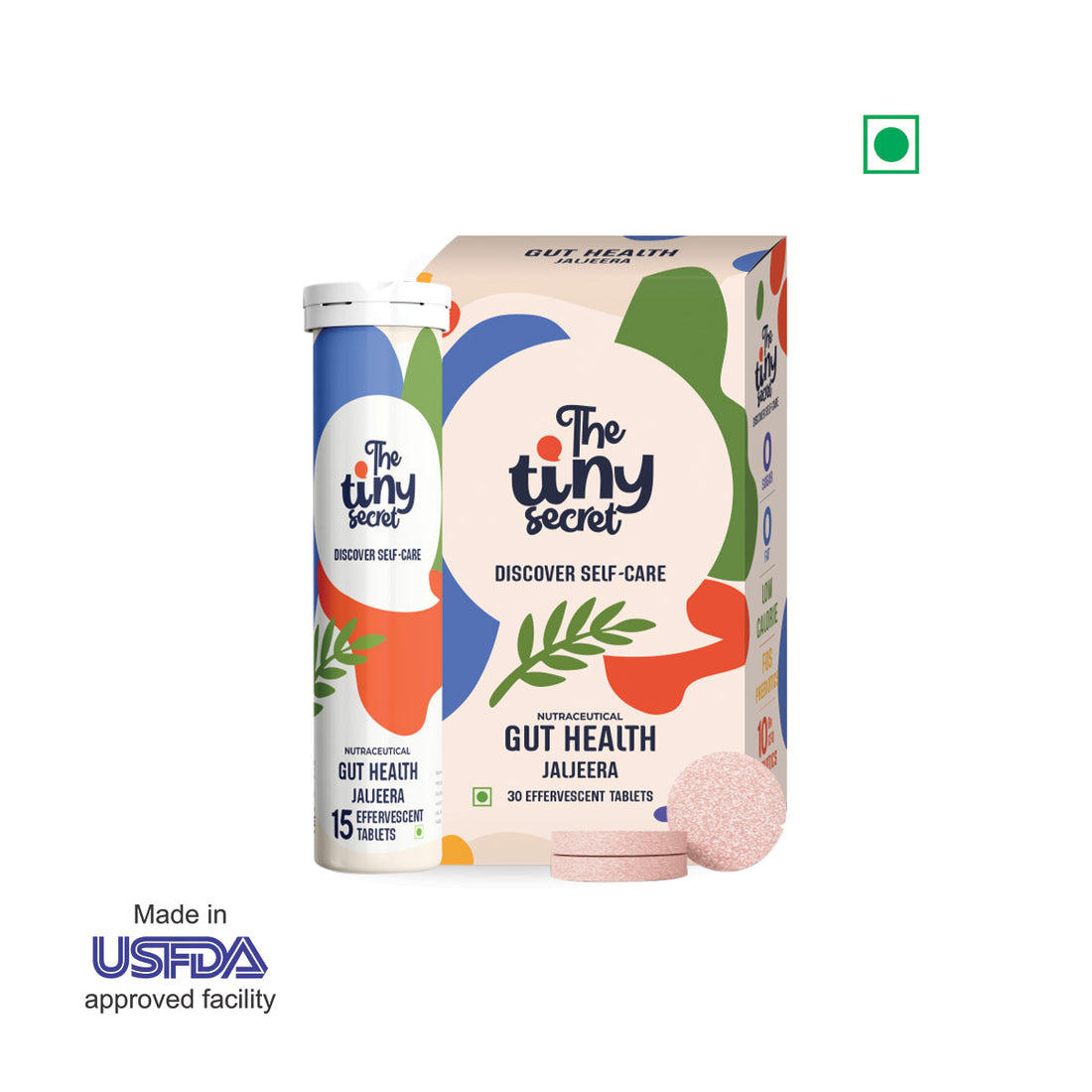 Gut Health Probiotic Effervescent Tablets | 30 Effevescent Tablets | Pack of 1