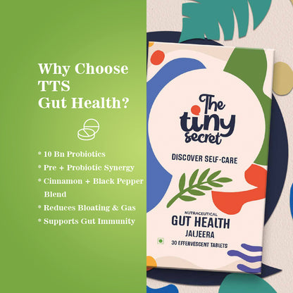 Gut Health Probiotic Effervescent Tablets | 30 Effevescent Tablets | Pack of 1