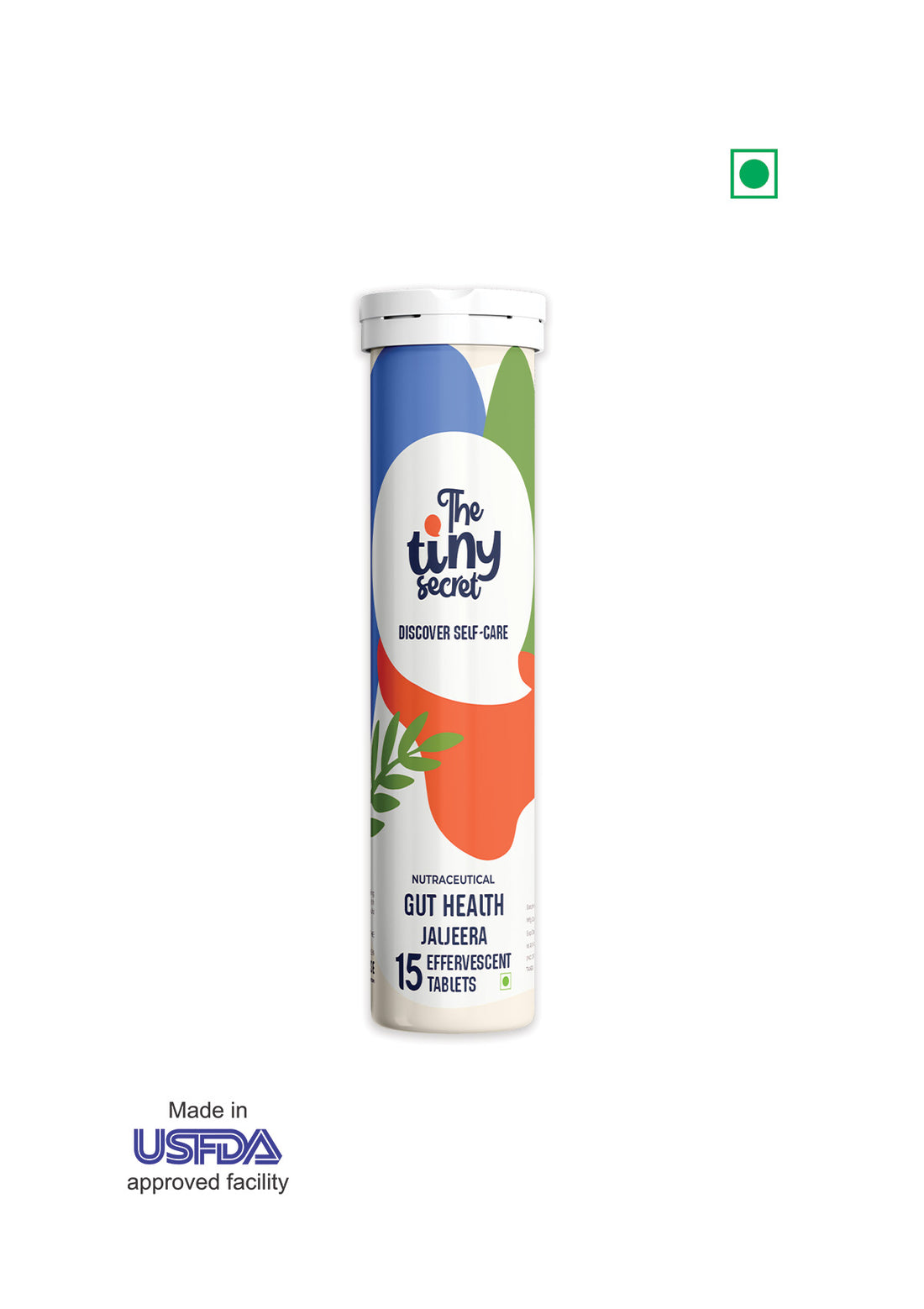 TTS Gut Health | 30 Effervescent Tablets | 10 Billion Probiotics | Jal Jeera Flavour