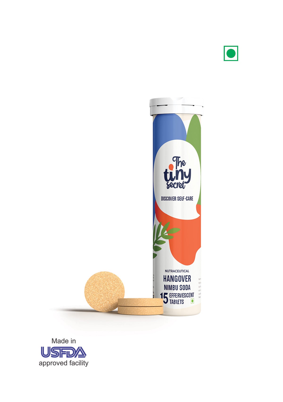 TTS Hangover Effervescent Tablets | Herbal Nimbu Soda for Recovery