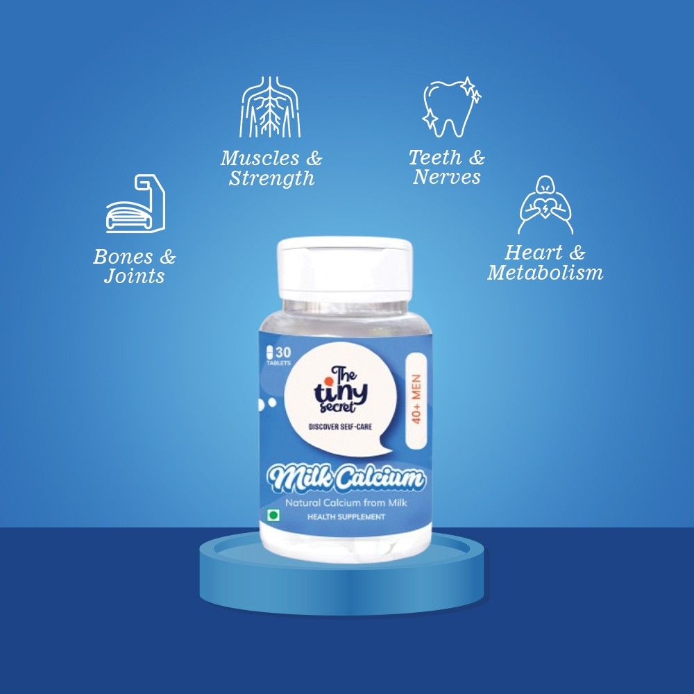 benefits of milk calcium 40+ men