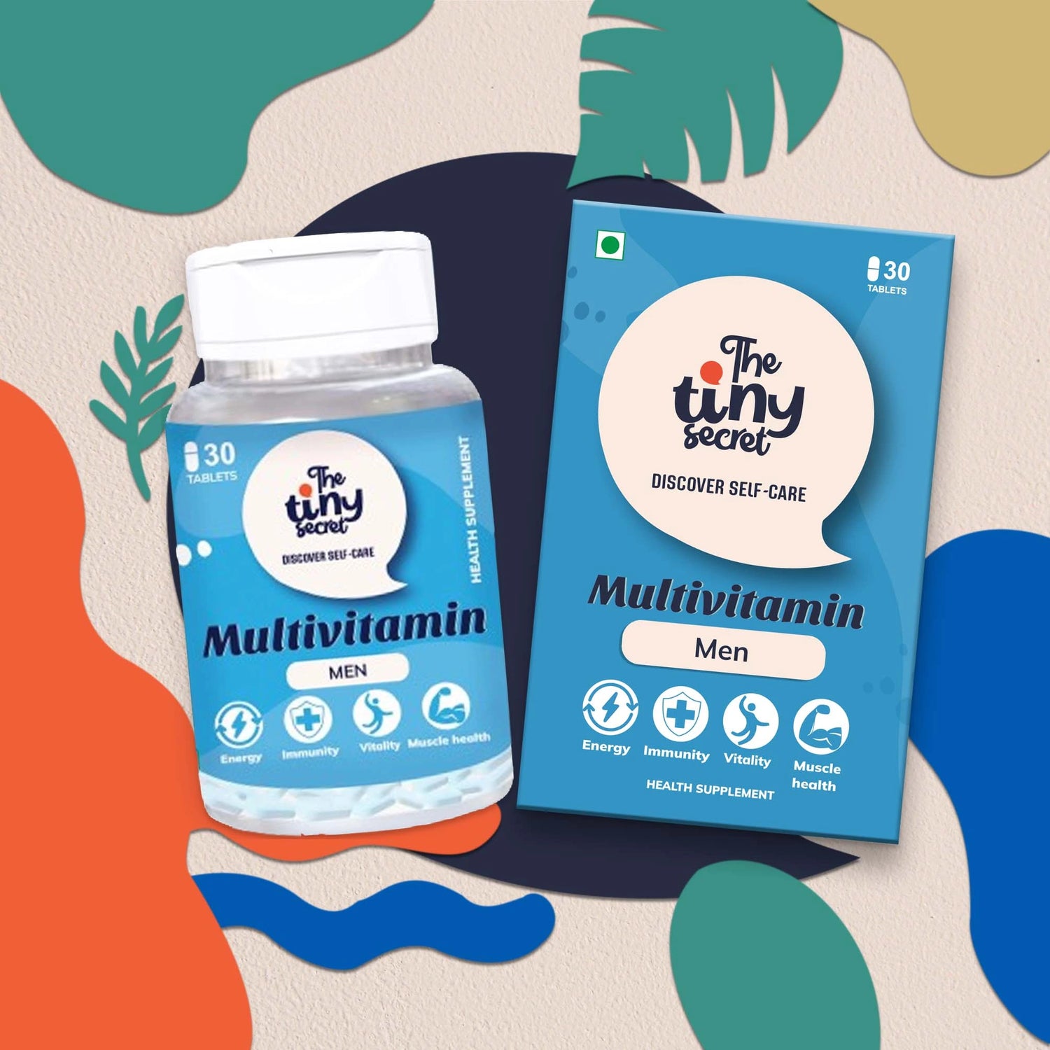 Mulivitamin Men for Enhances vitality, endurance and stamina | Energy &amp; Immunity | 30&