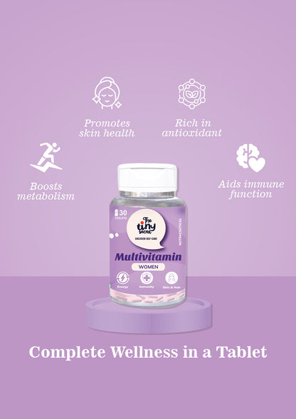 TTS Multivitamins Women | 30 Tablets | Daily Wellness Tailored for Women