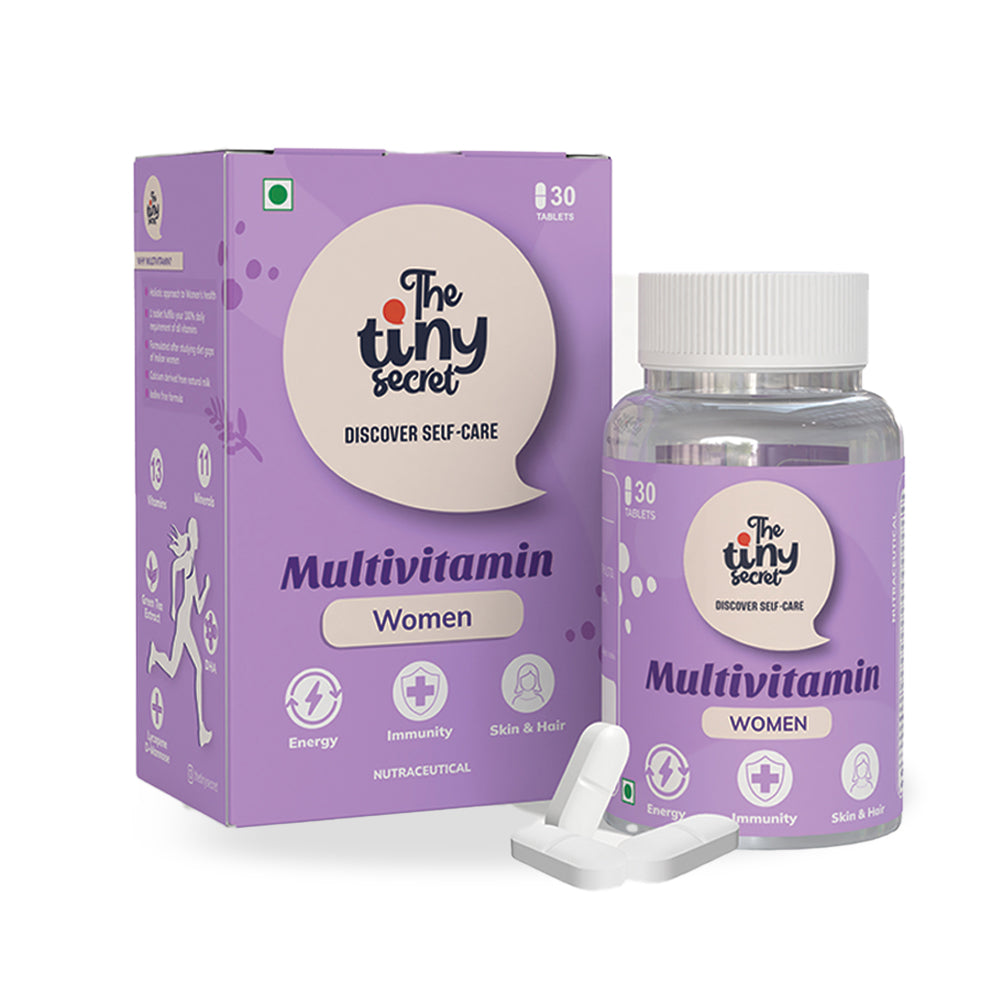 Multivitamin Tablets for Women | 30 Tablets | The Tiny Secret