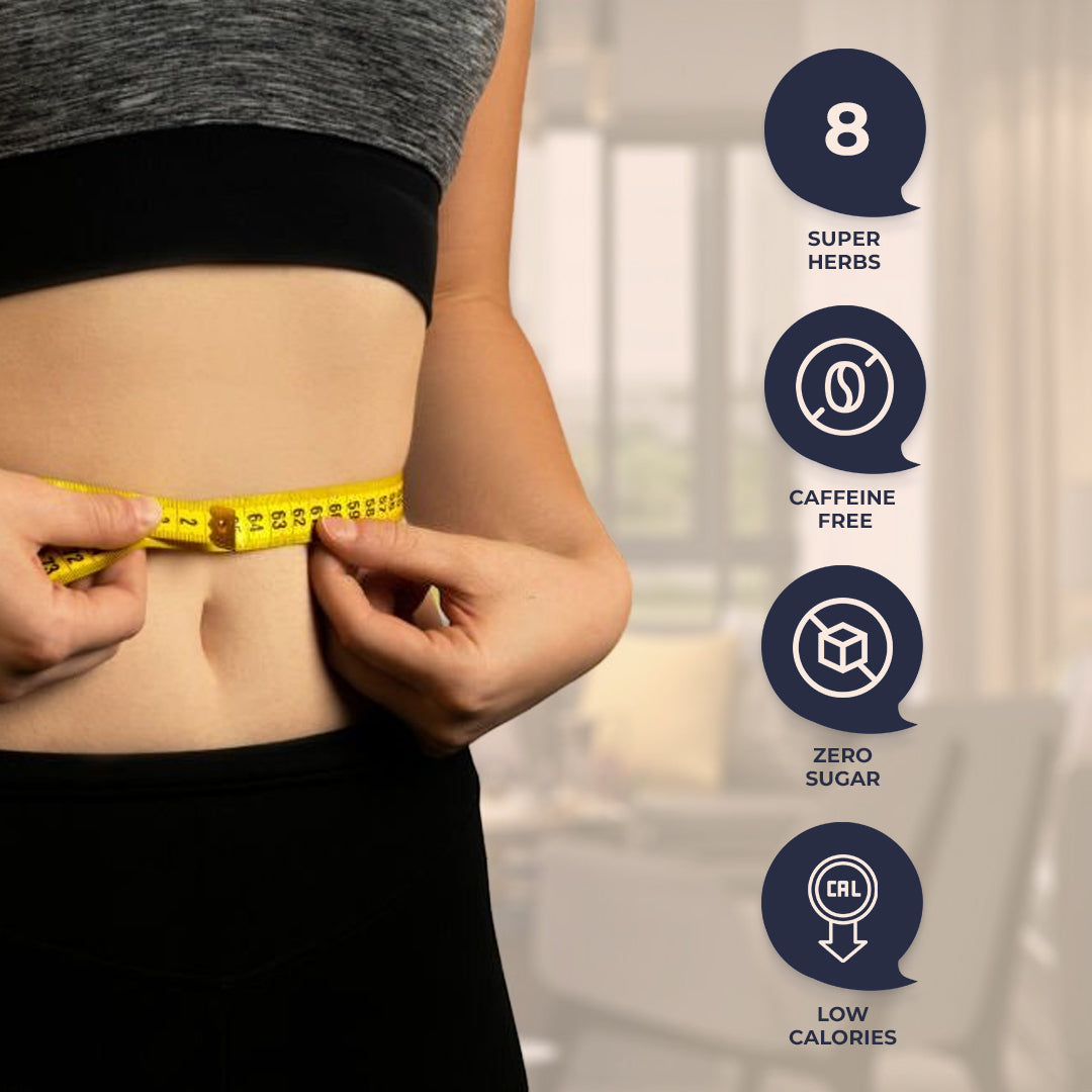 The Tiny Secret's Weight Management Ginger Lemon Tea |Assists in Weight ...