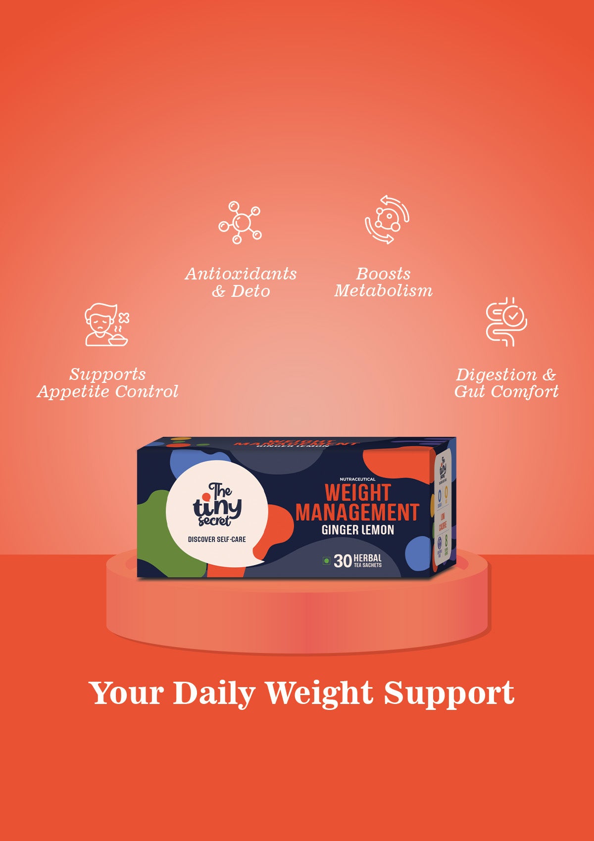 TTS Weight Management Tea | 100% Natural Detox &amp; Metabolism Support